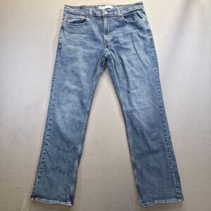 Levi Signature S61 Relaxed Fit Men's Dnim Blue Jeans Size 36x34 (35x32)